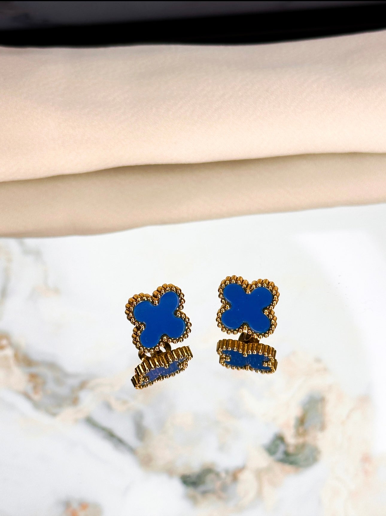 Boucle d'oreilles Lueur d’Azur